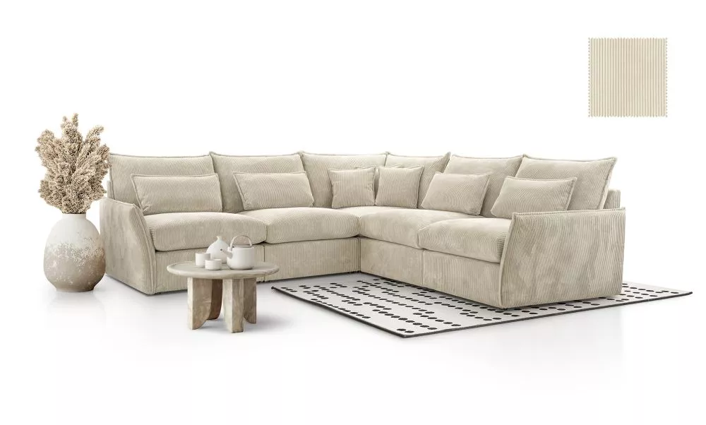 Dīvāns Eldorado Standard · Krēms · 270 × 270 × 93 cm