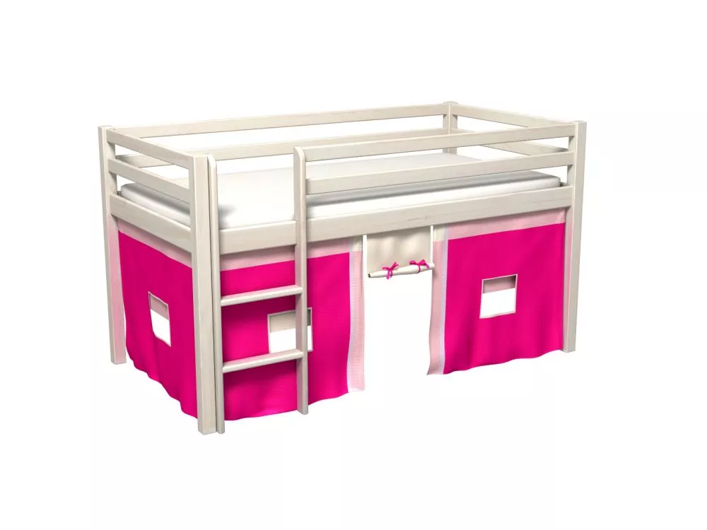Bērnu gulta Gabi ar stelāžu Guļamvietas platums: 80 cm, Guļamvietas garums: 180 cm, · 88 × 188 × 106 cm
