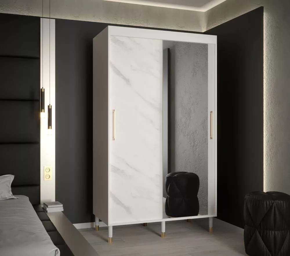 Skapis Calipso Marmur 2 · 120 × 62 × 208 cm