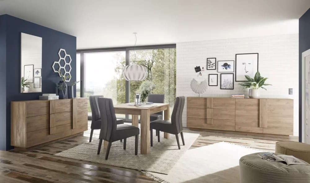 Galds Jupiter 180x90 · Trifeļu ozols · 180 × 79 × 90 cm