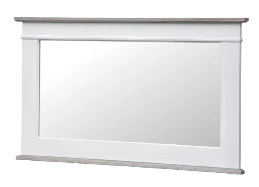 Spogulis Rimini White RI054W · Balts · 100 × 4 × 57 cm