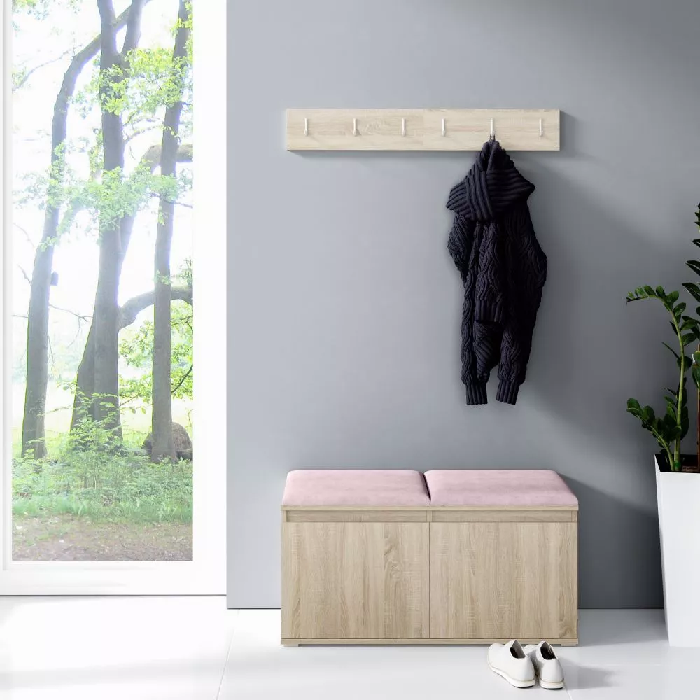 Apavu plaukts Emi 5 Trinity Korpusa krāsa: sonoma, · 100 × 40 cm