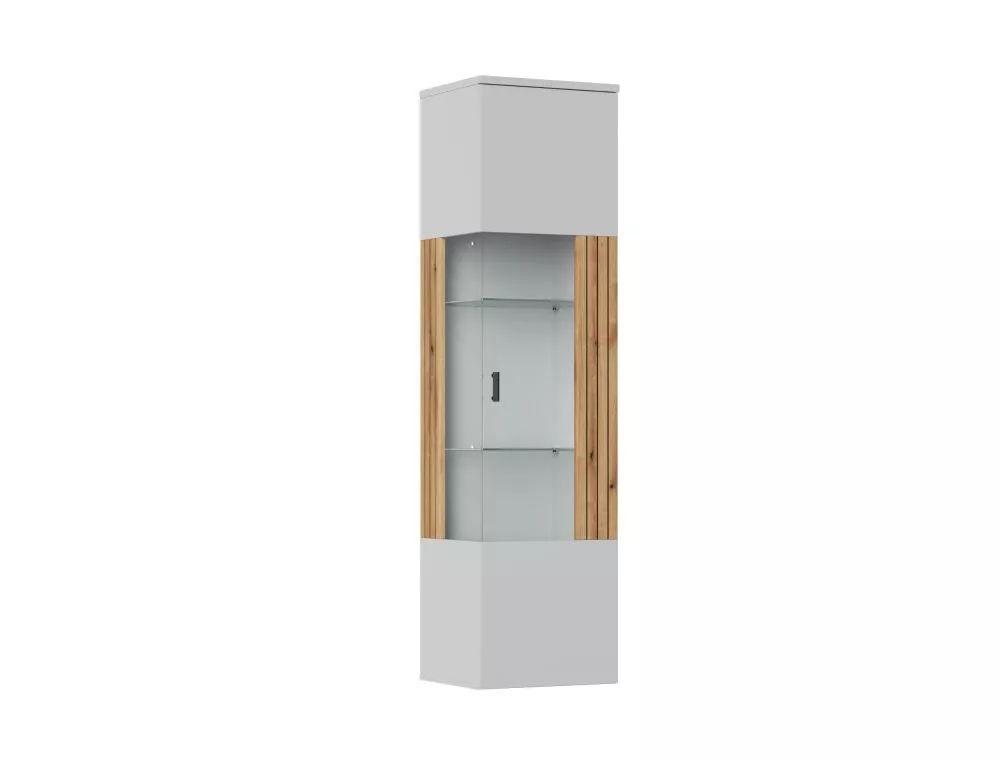 Sekcija Vero V01P ar LED Korpusa krāsa: pelēks, · 45.2 × 40 × 173.8 cm
