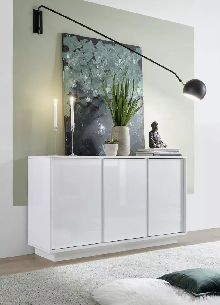 Kumode Ice K3D · Balts · 138 × 43 × 79 cm