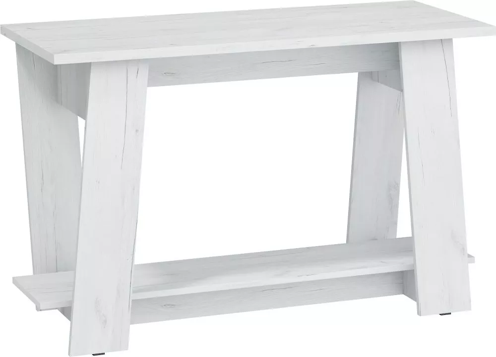 Galds Via 01 · Balts ozols · 110 × 76 × 50 cm
