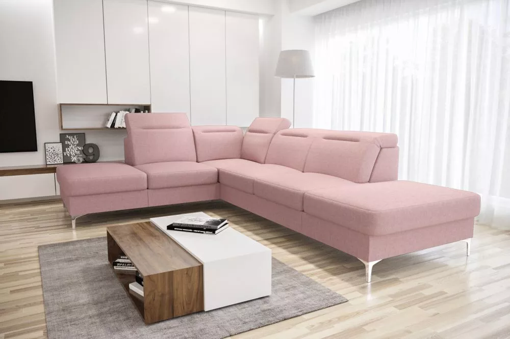 Dīvāns Oslo Relax standard · Rozā · 220 × 295 × 90 cm
