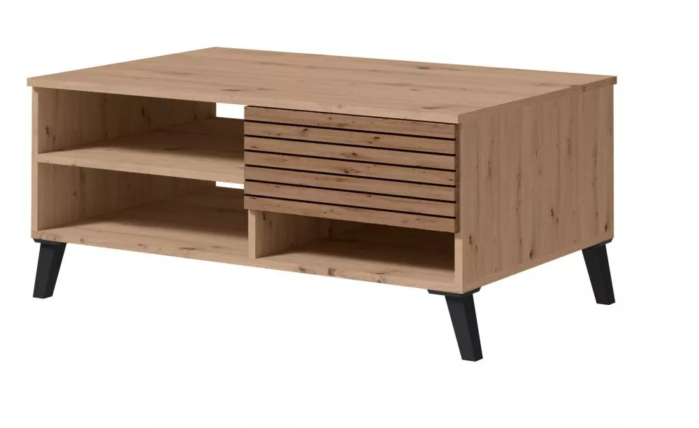 Žurnālgalds Carlo 08 · Ozols artisan · 101 × 65 × 45 cm
