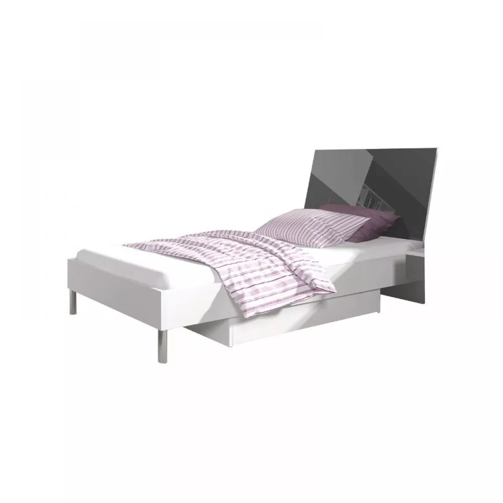 Gulta Raj 3 90x200 ar stelāžu Guļamvietas platums: 90 cm, Korpusa krāsa: balts, Guļamvietas garums: 200 cm, · 94 × 220 ×
