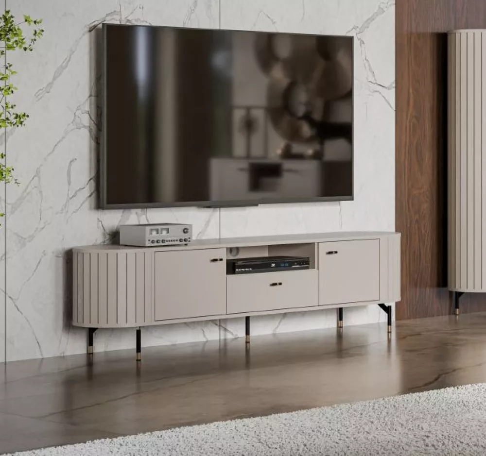 TV tumba Zante ZA5 · Gaiši bēšs · 180.1 × 40 × 49 cm