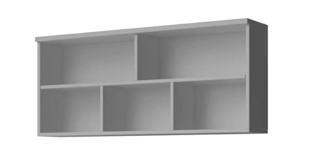 Plaukts Smyk Grey 9 · Gaiši pelēks · 110 × 50 × 23 cm