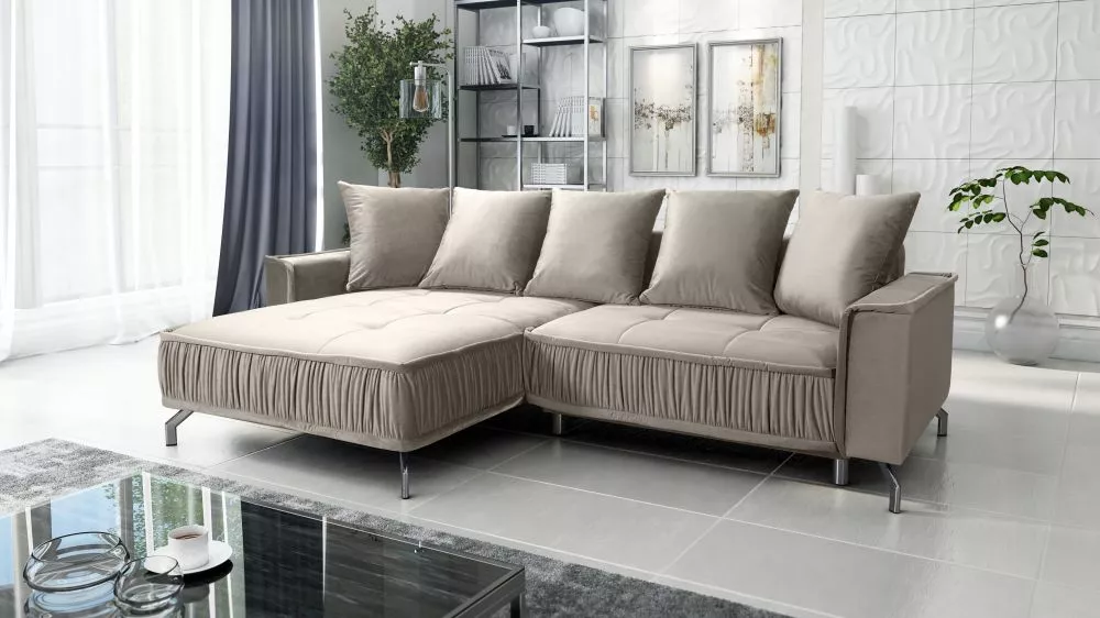 Dīvāns Diosa Corner Standard · Bēšs · 173 × 277 × 95 cm