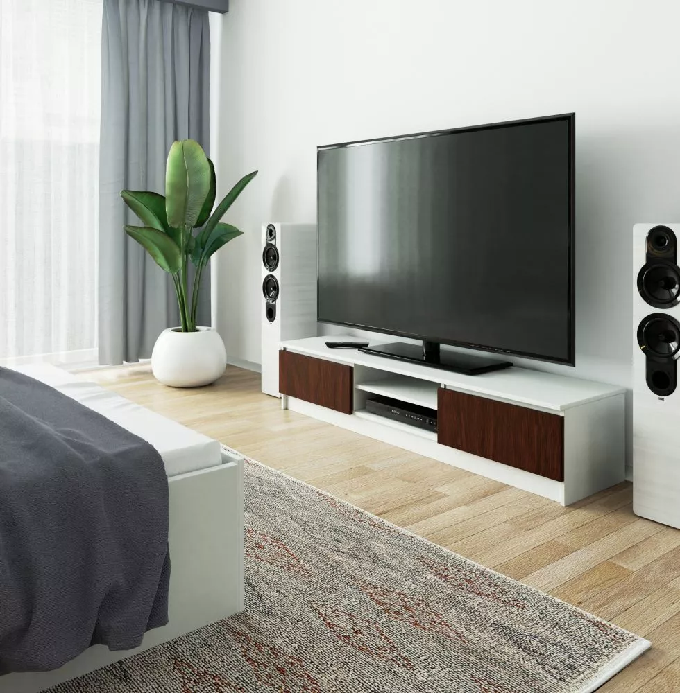 TV tumba RTV 2D1P Long · 160 × 40 × 33 cm