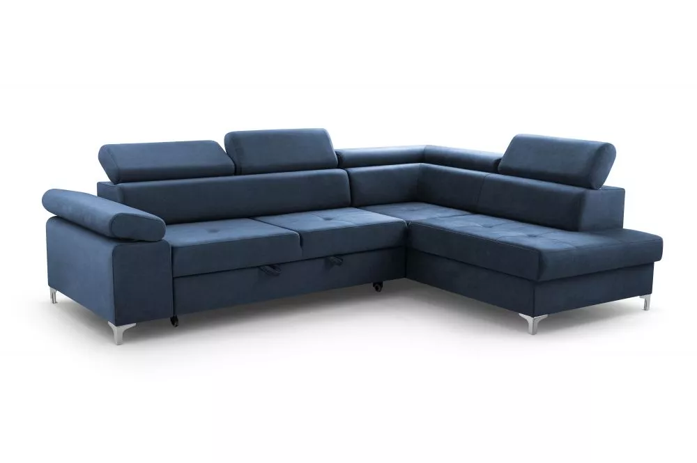 Dīvāns Madryt Relax Standard · Zils · 205 × 280 × 80 cm
