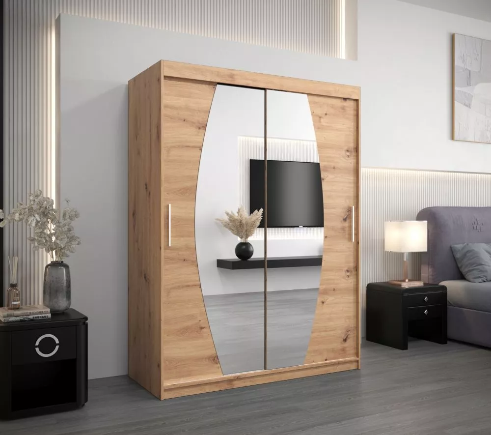 Skapis Elypse · Ozols artisan · 150 × 62 × 200 cm
