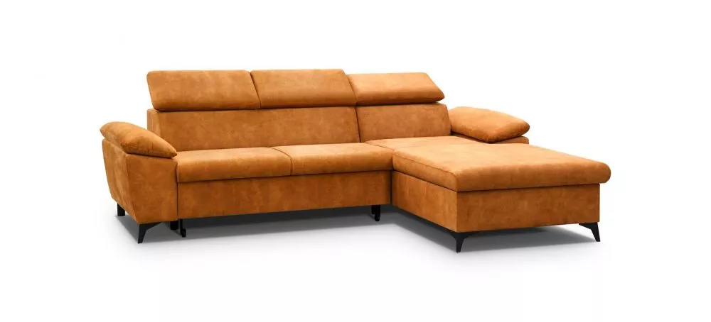 Dīvāns Colin Premium Standard · Tumši dzeltens · 192 × 274 × 86 cm
