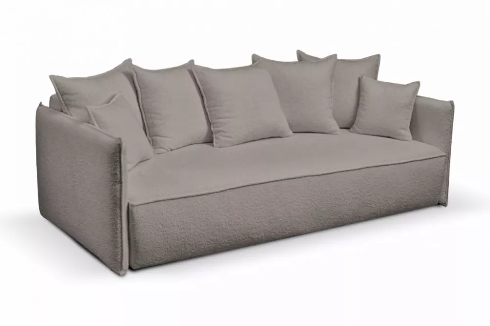 Dīvāns Buklala Premium Standard · Pelēks · 105 × 225 × 85 cm