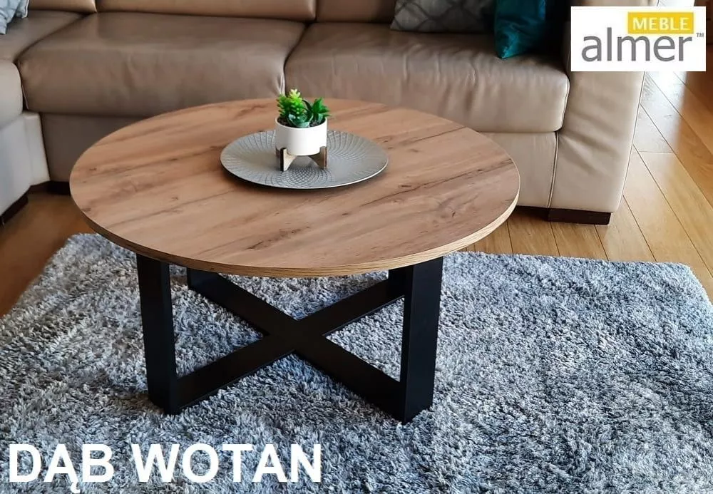 Žurnālgalds K4 Loft · Ozols votāns · 42 cm