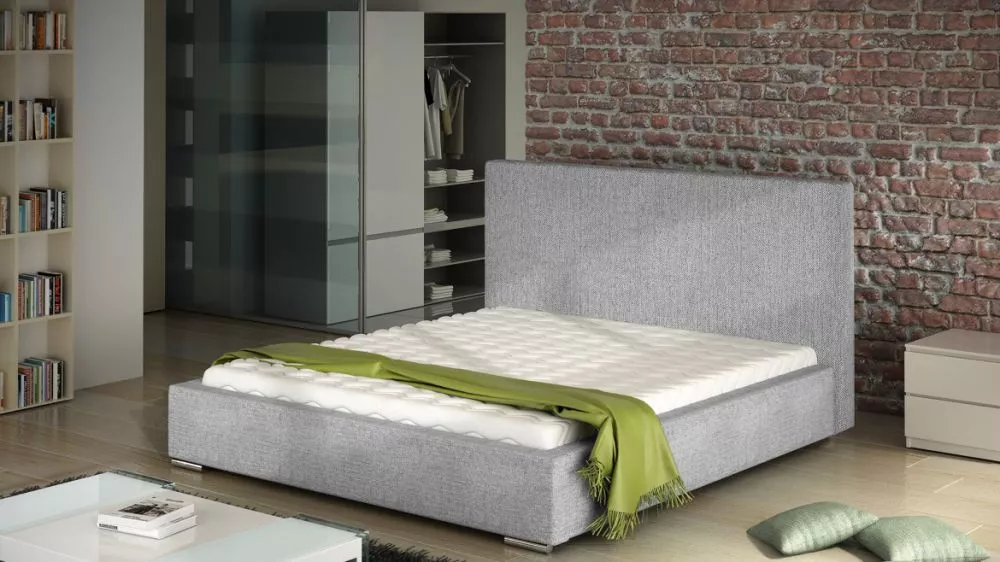 Gulta Basic Standard ar stelāžu Guļamvietas platums: 180 cm, Guļamvietas garums: 200 cm, stelāžas tips: Easypack, · Gaiš