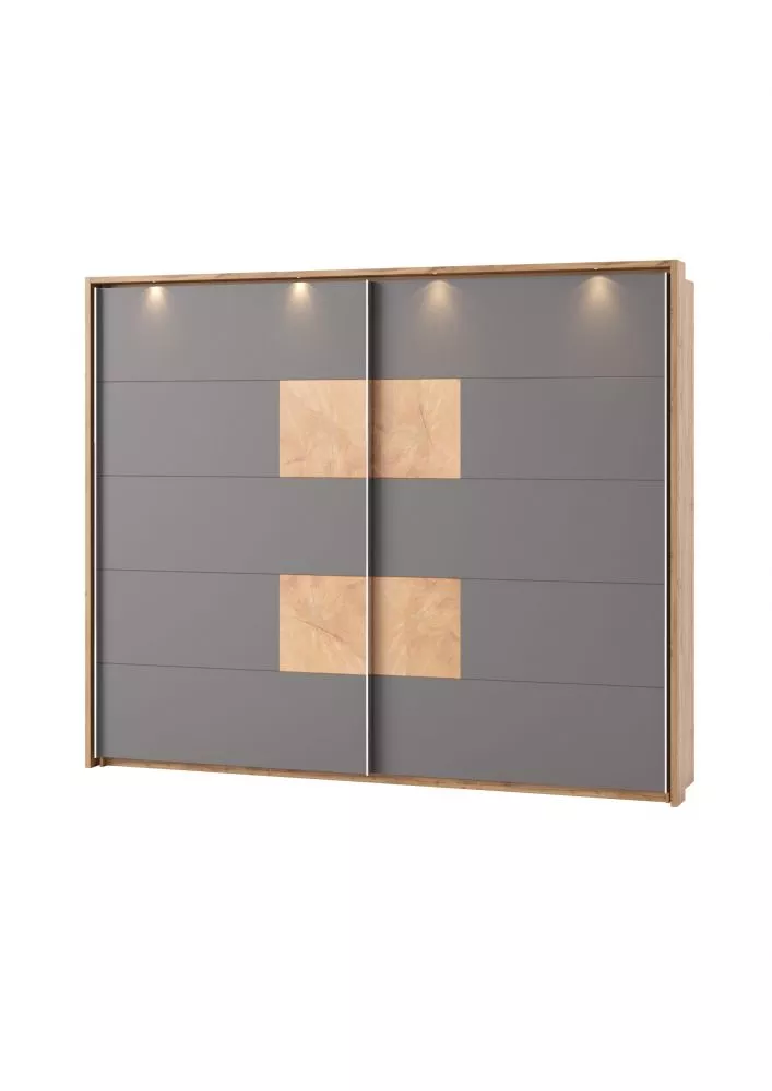 Skapis Livorno 72 LED · 270 × 60 × 225 cm