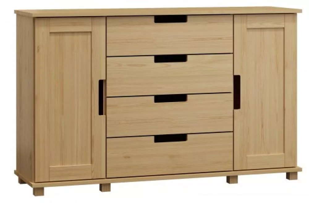 Kumode Modern Box4 · Priede · 140 × 47 × 120 cm