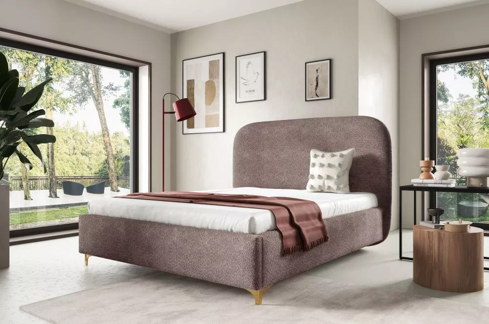 Gulta Luna Comfort standard ar stelāžu Guļamvietas platums: 180 cm, Guļamvietas garums: 200 cm, stelāžas tips: metāla, ·