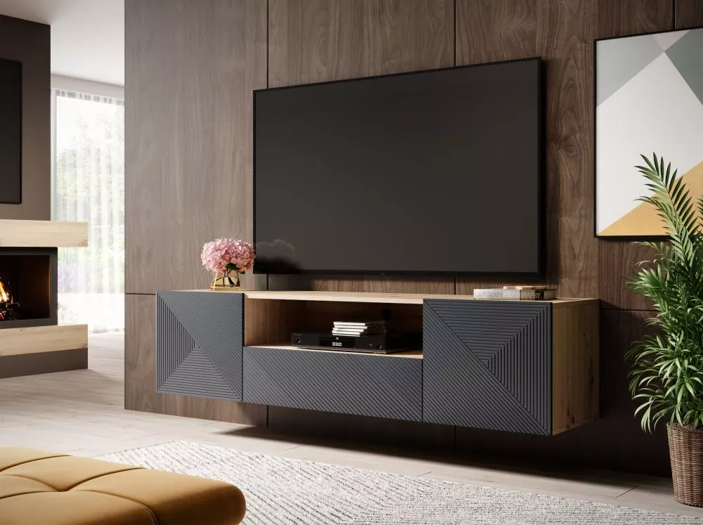 TV tumba Asha RTV 167 2D1SZ W · 167 × 40 × 44 cm