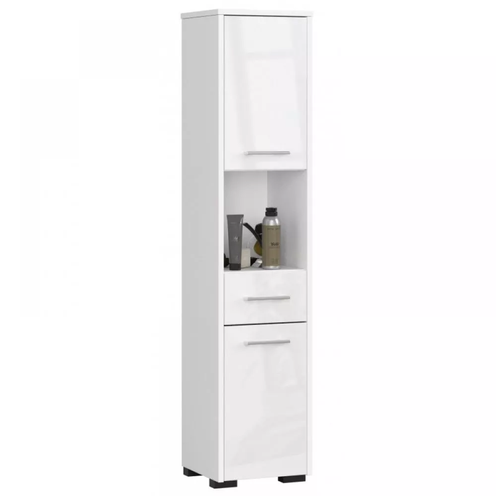 Vannas istabas skapītis Fin 2D1S1WN Gloss · 30 × 140 × 30 cm