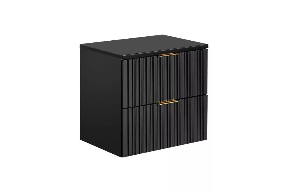 Vannas istabas skapītis Adel Black 82-60 Top · Melns · 60 × 57 × 46 cm