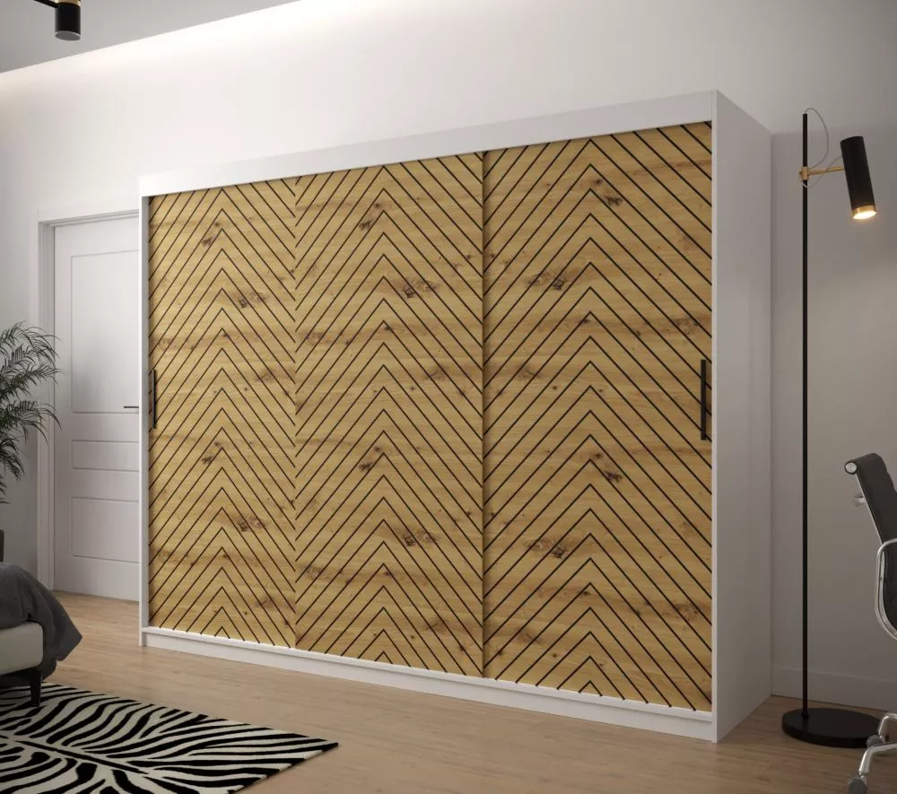 Skapis Jodelka 1 · 250 × 62 × 200 cm