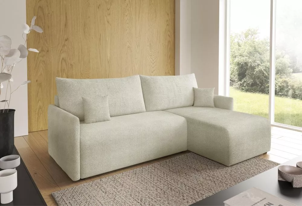 Dīvāns Valencia Premium standard · Bēšs · 145 × 212 × 95 cm