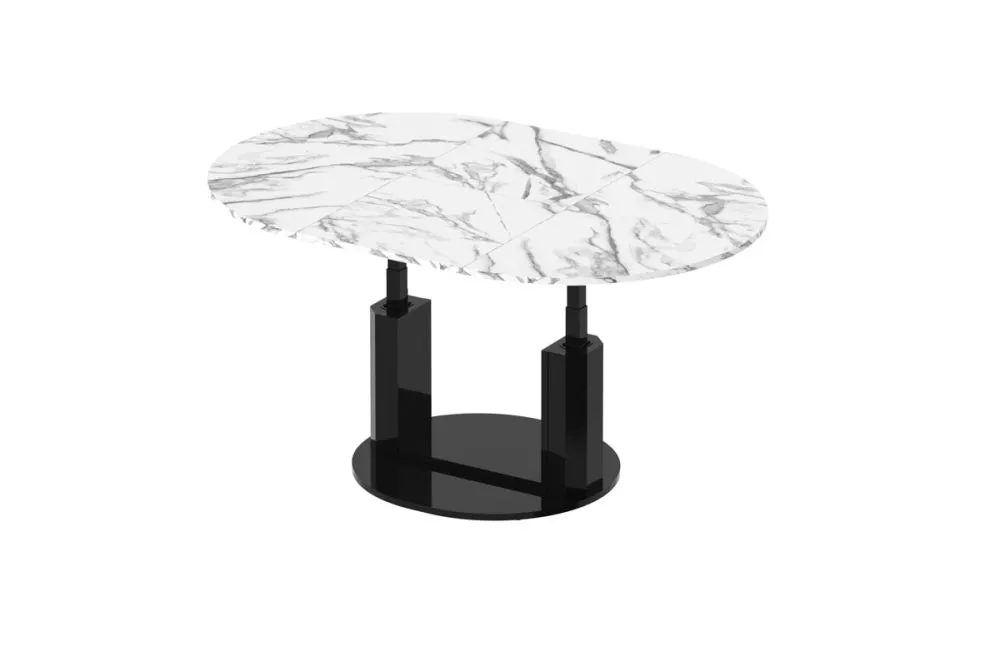 Žurnālgalds Primo Lux Gloss Korpusa krāsa: balts marmors, · 100 × 100 × 54 cm