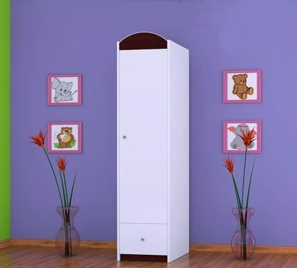 Bērnu skapis Happy SZ03-A · 45 × 54 × 187 cm