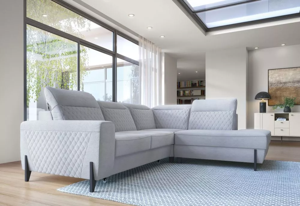 Dīvāns Fresh Relax standard · Pelēks · 226 × 269 × 85 cm