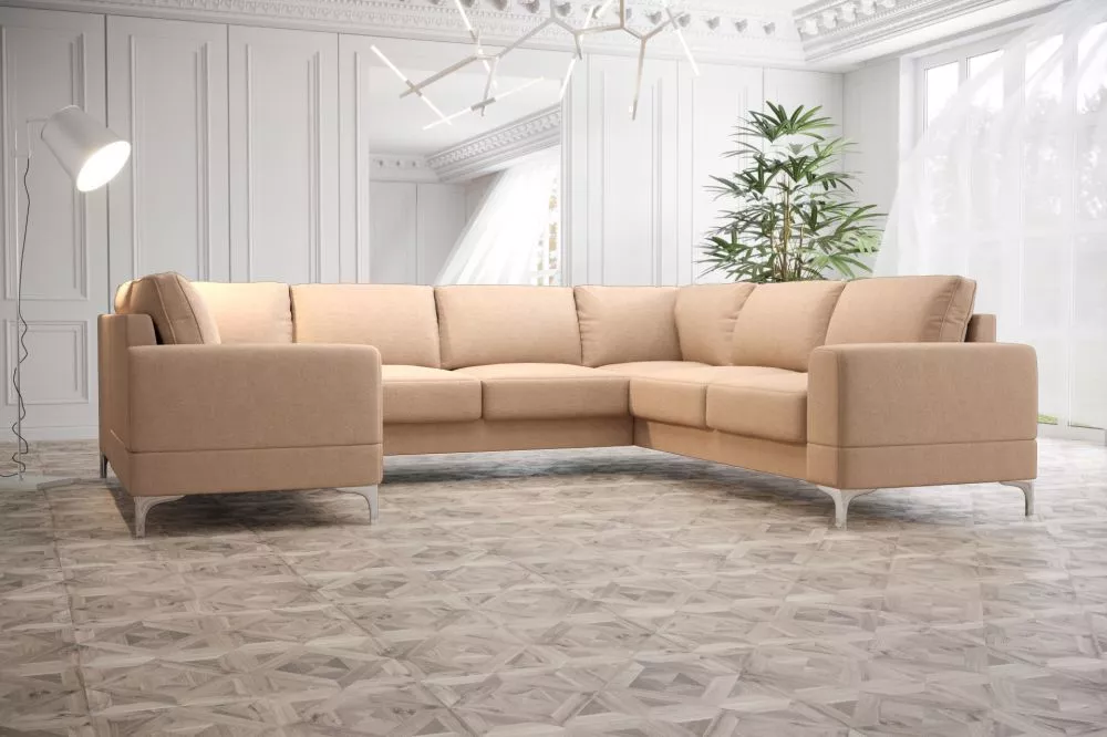Dīvāns Aria Max 3 Standard · Kapučino · 250 × 315 × 89 cm