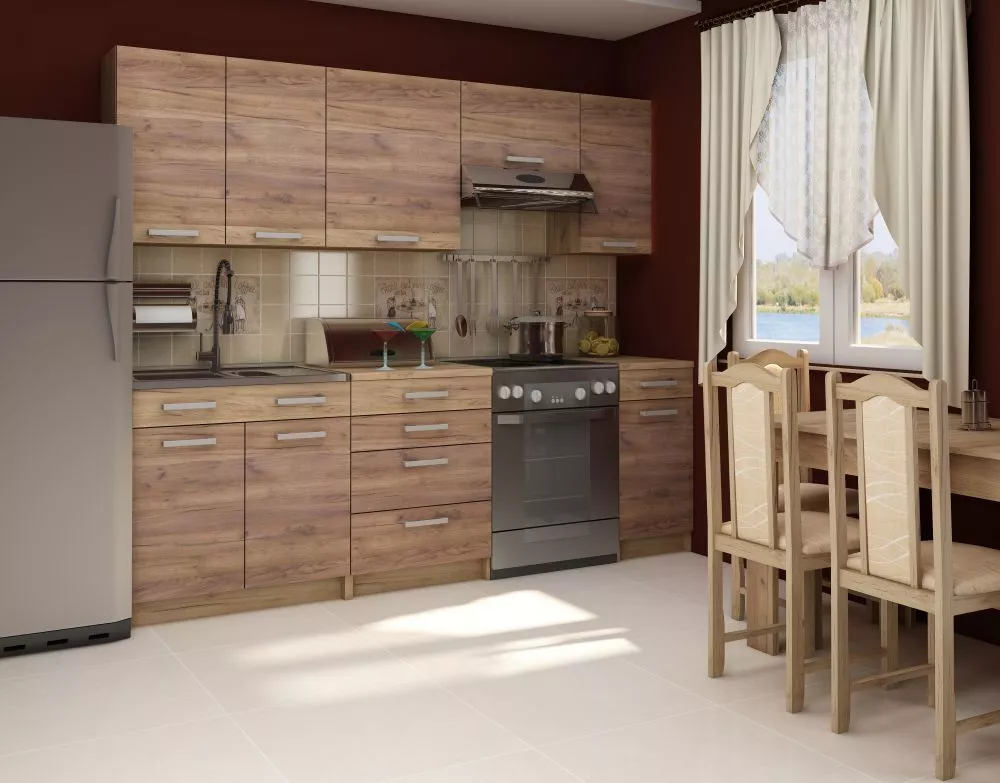 Virtuves komplekts Polo 3 Kitchen Set Materiāls : laminēta KSP,