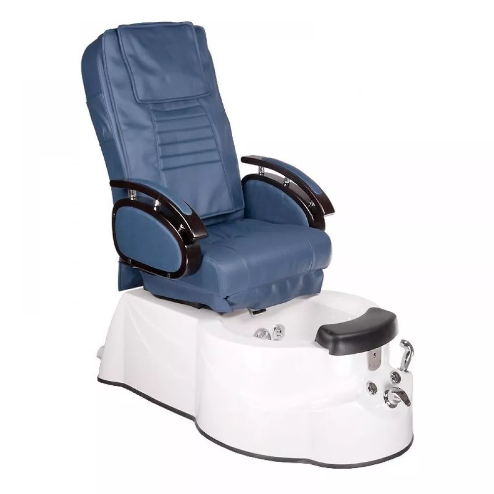 Kosmetologu kušete BR-3820D · Zils · 74 × 140 × 170 cm