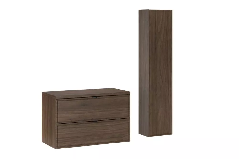 Vannas istabas komplekts Terra Set 80 · Rieksts · 140 × 110 × 46 cm