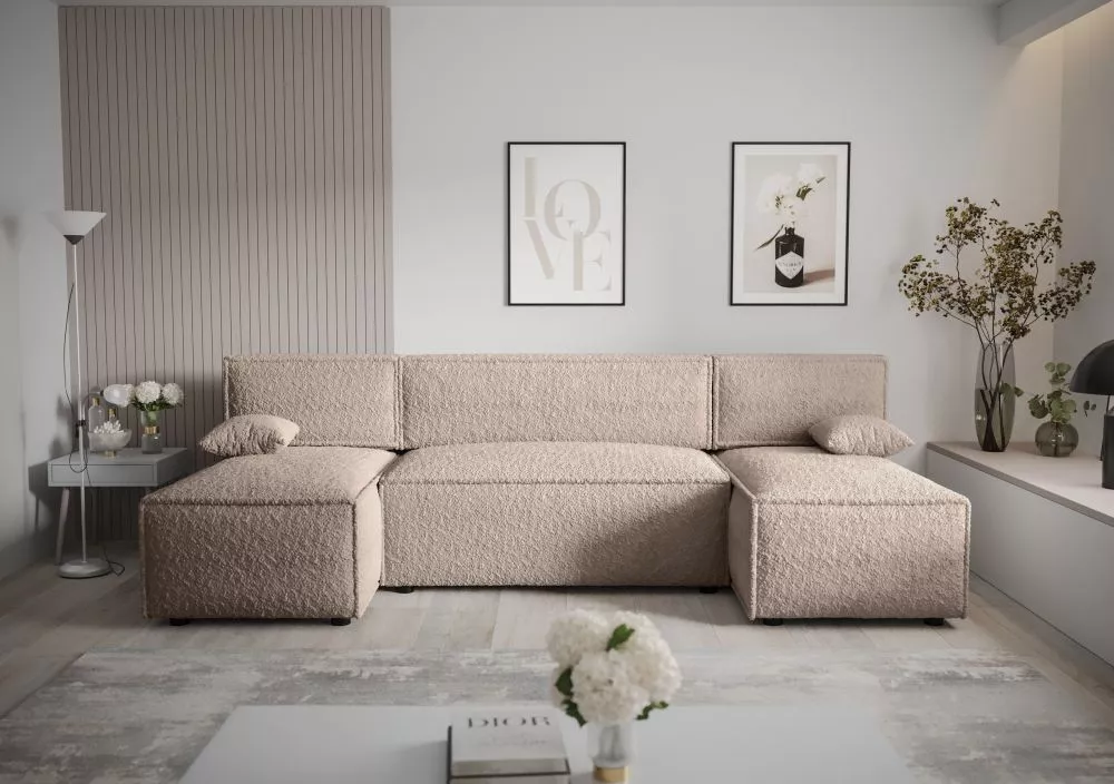 Dīvāns Mira U Anthology Standard · Brūns · 140 × 271 × 90 cm