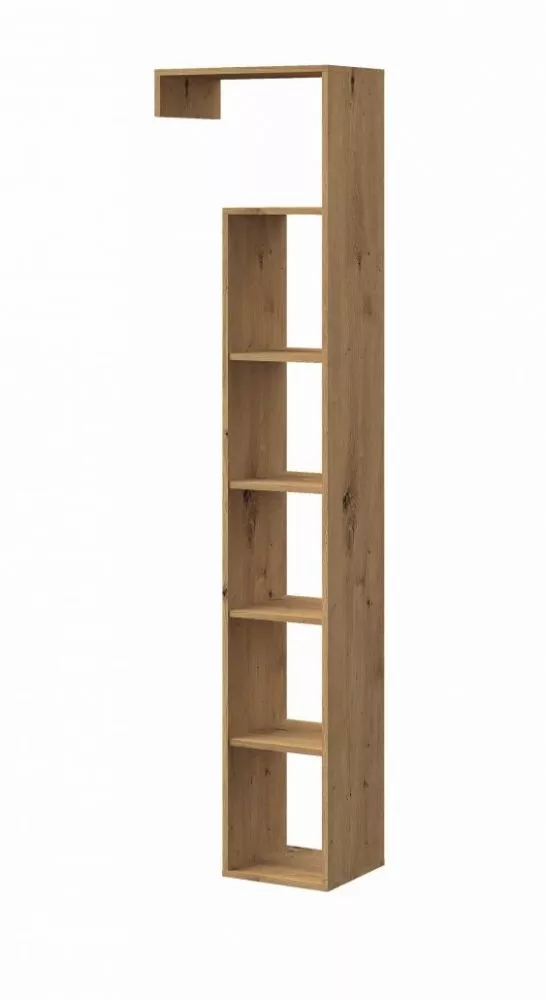 Plaukts Index 17 · Ozols artisan · 50 × 203 × 30 cm