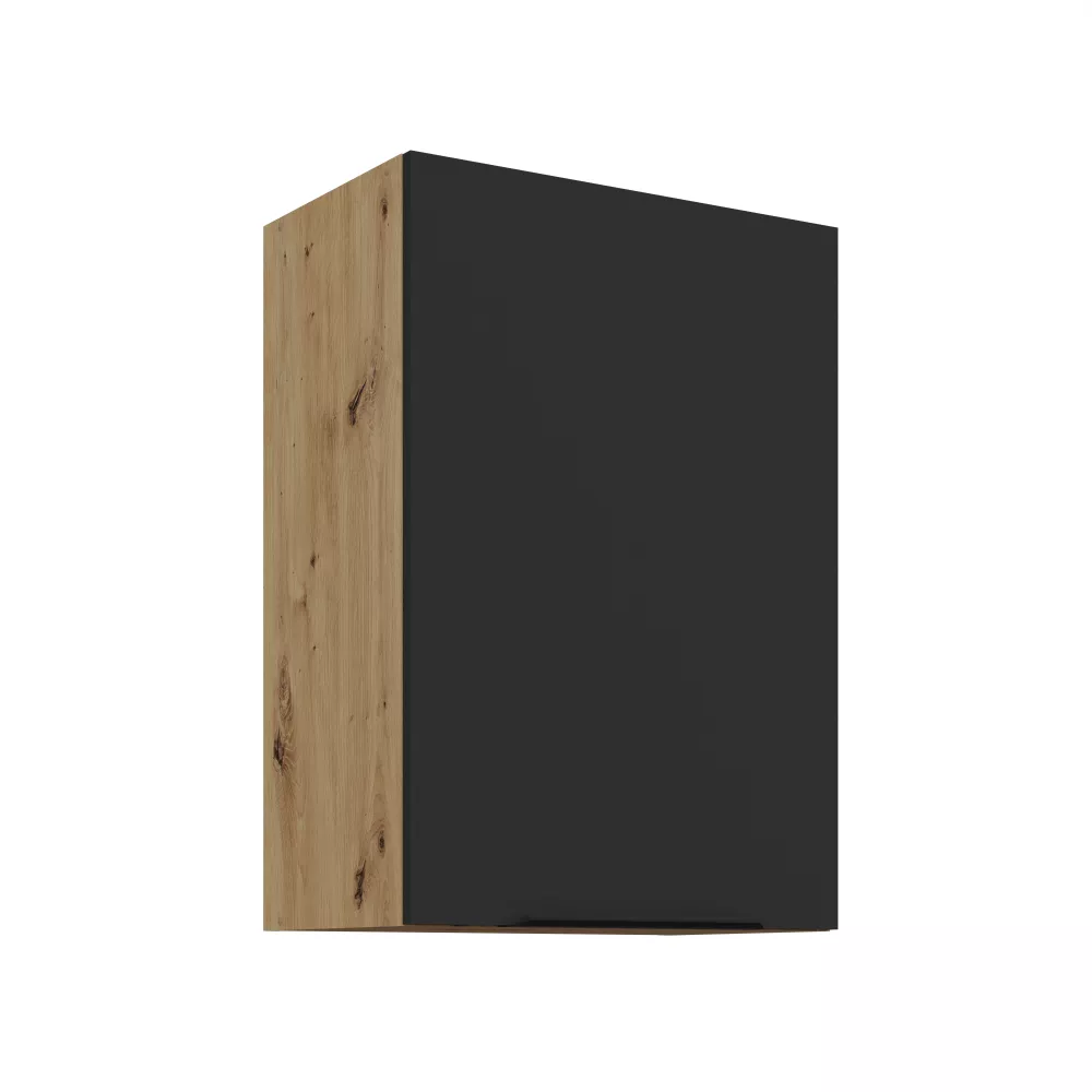 Virtuves skapis Aria Black 50 G-72 1F