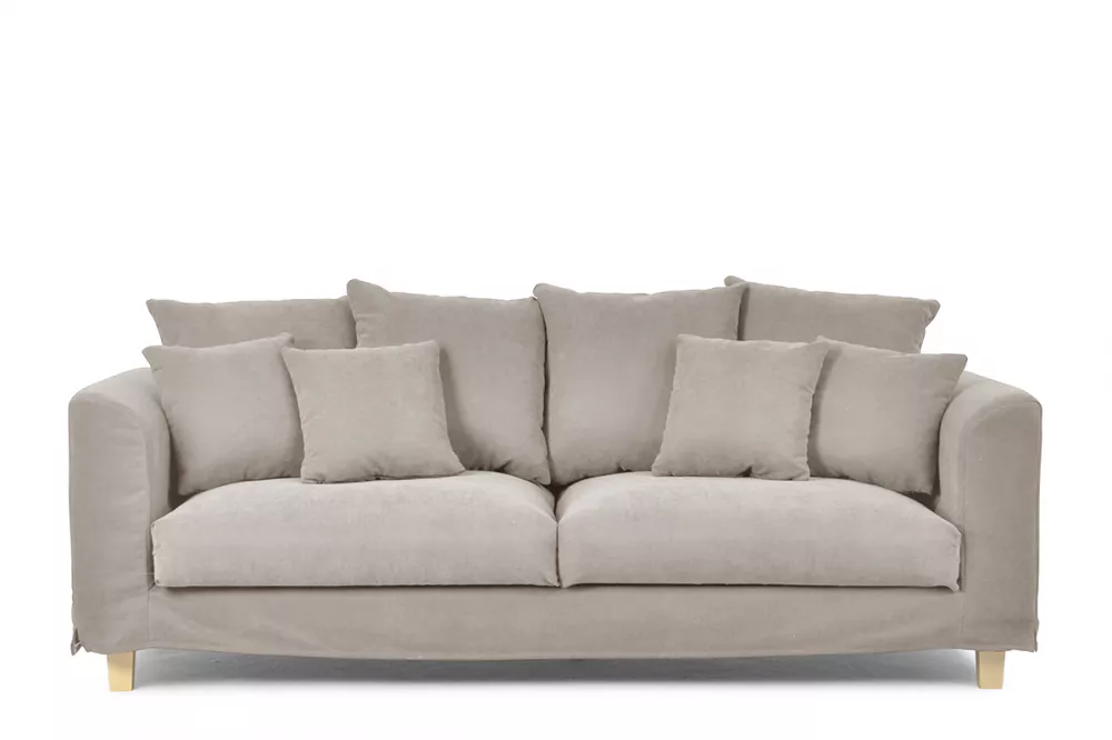Dīvāns Bryoni 3S Standard · Bēšs · 93 × 215 × 90 cm