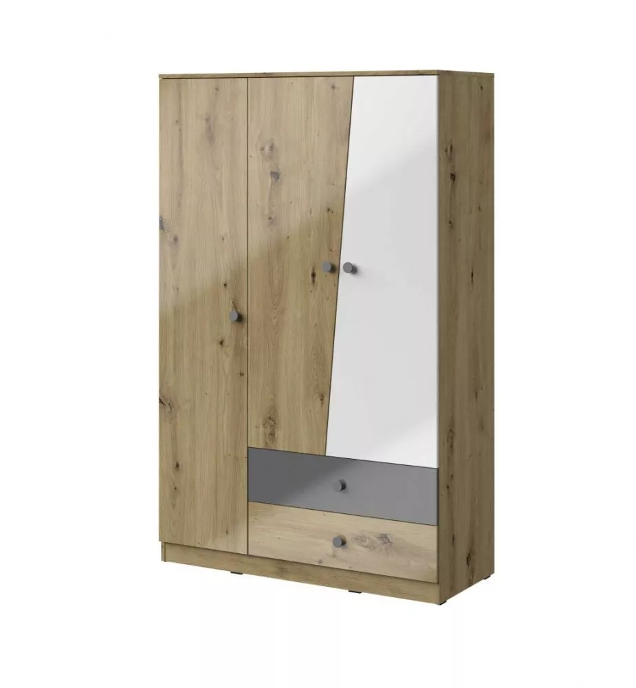 Skapis Nero 03 gloss · 120 × 50 × 191 cm