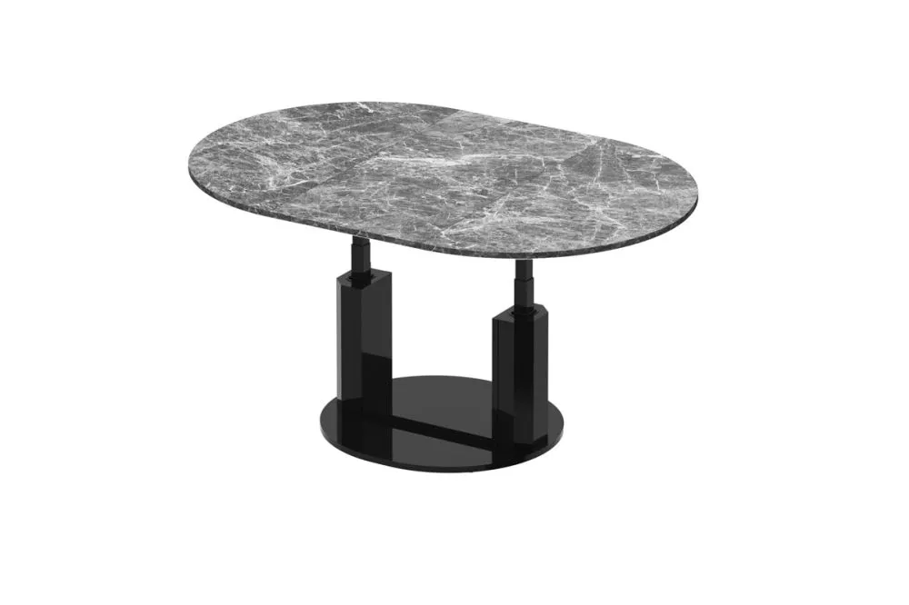 Žurnālgalds Primo Lux Gloss Korpusa krāsa: tumšais marmors, · 100 × 100 × 54 cm