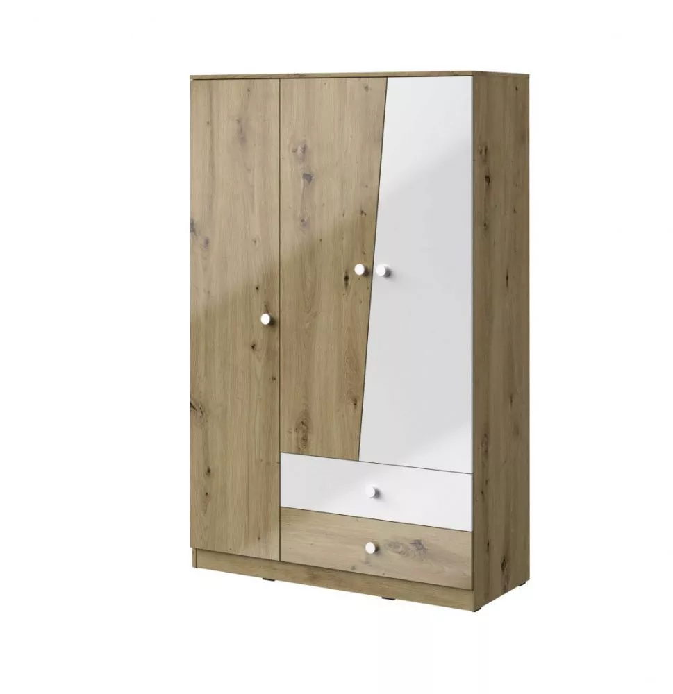 Skapis Nero 03 gloss · 120 × 50 × 191 cm