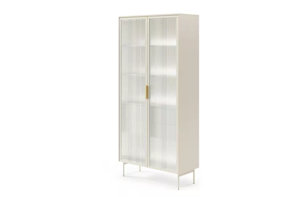Sekcija Lumi A ar LED Korpusa krāsa: kašmīrs, · 91.5 × 39.3 × 194.6 cm