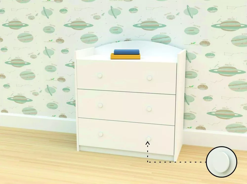 Kumode Happy colors K05 · 88 × 44 × 96 cm
