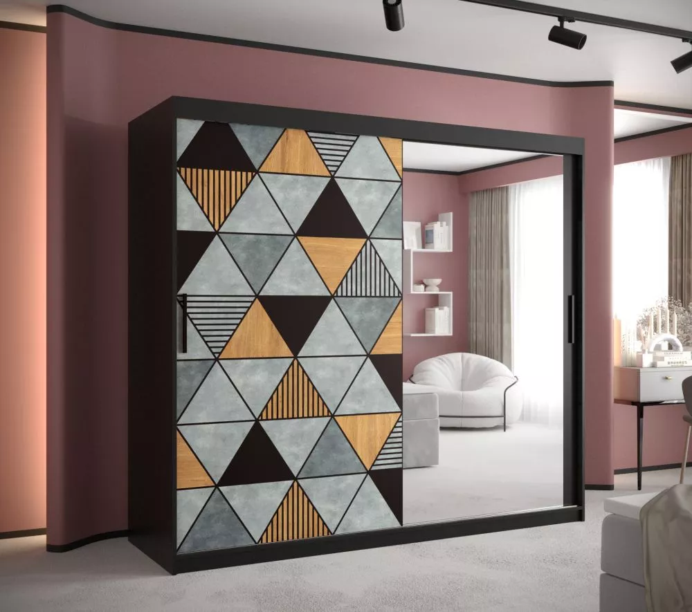 Skapis Praga Modern 2 · 200 × 62 × 200 cm