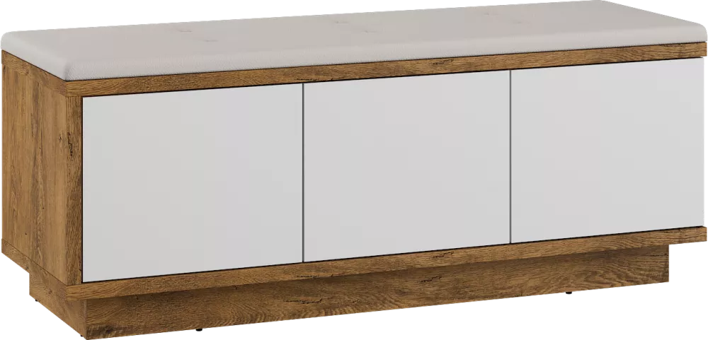 Apavu plaukts Hybrid HYB-02 Beige Korpusa krāsa: ozols burgund, · 120 × 48 × 40 cm