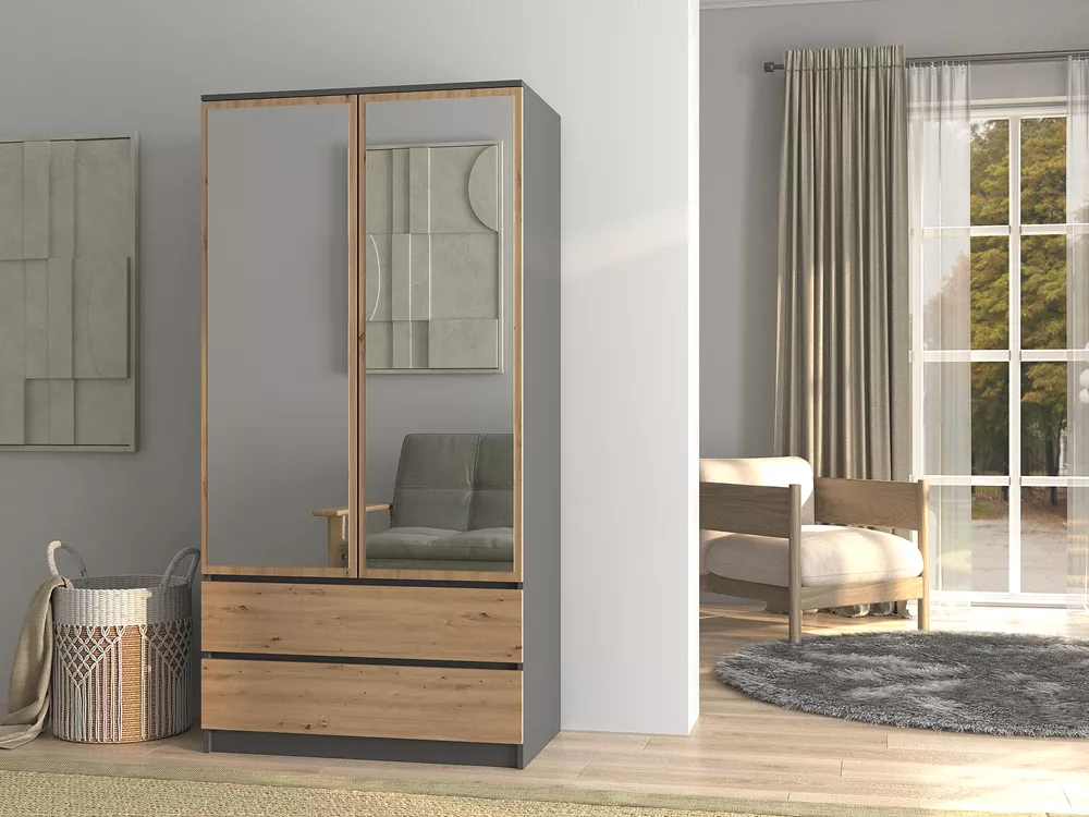 Skapis Malwa SS-90 · 90 × 50 × 180 cm