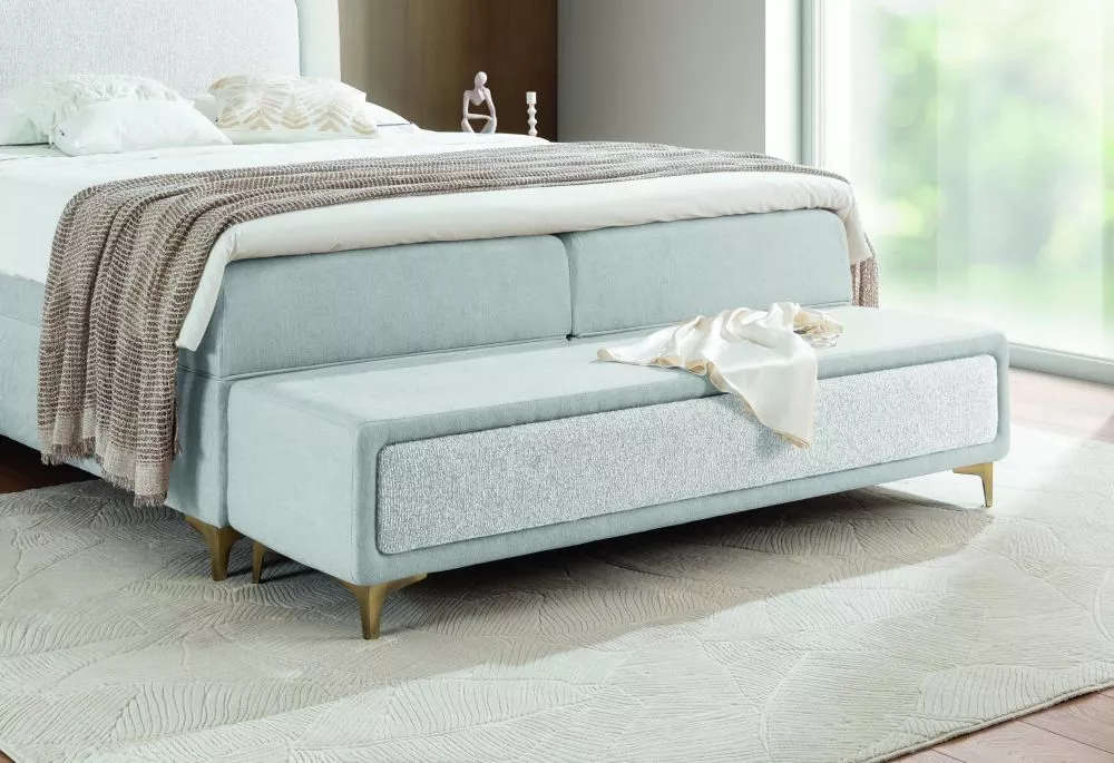 Pufs Esito Comfort Auduma numurs: (Mossa 88 + Puente 80, · 142 × 37 × 44 cm